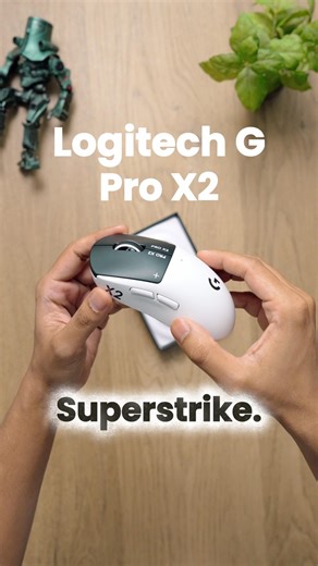 This feels like a cheat code | Logitech G Pro X2 Superstrike Gaming Mouse