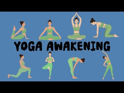 Yoga Awakening 🌿 Full Body Flow for Calm, Energy & Deep Stress Relief | 9-Minute Morning Yoga