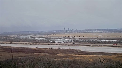 Check out our lunchtime snow squall over downtown Omaha from Friday! | Meteorologist Caitlin Harvey