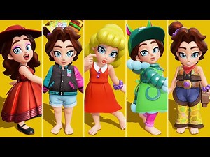 Donkey Kong Bananza - All Pauline & DK Outfits