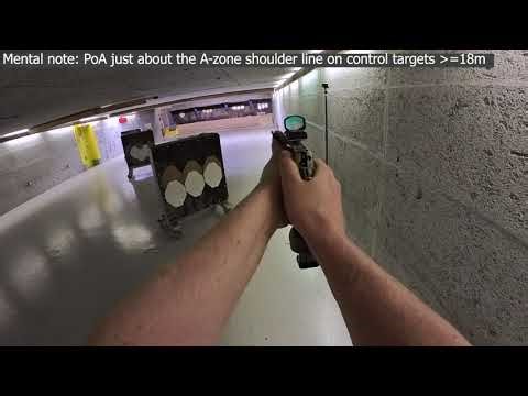 IPSC Handgun Training - 4 Drills on narrow transitions & long distance shots