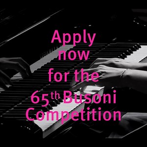 🎹Calling all piano enthusiasts! Are you ready to showcase your musical talent and passion for the piano? 🎶✨ Only 5 weeks left for applying to the 65th Ferruccio Busoni International Piano Competition! 📣Application deadline is May 15! Online application is quick and easy. Register now to participate in the new edition of the competition 👉 https://application.busoni-mahler.eu/ #busonicompetition #applynow #piano #busoni #concorsobusoni #pianocompetition #bolzano #bozen | Busoni Piano Competiti
