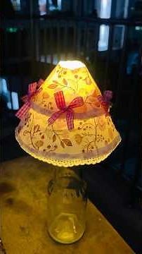 DIY Lampshade | Hoe to make lampshade at home | Paper lampshade