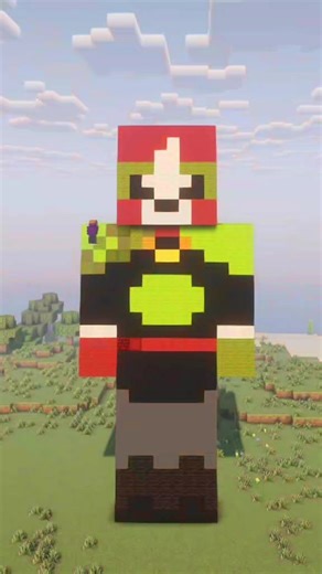 Building @LettuceK Minecraft Skin #minecraft#minecraftshaders #minecraftiktok #minecraft #minecraftshaders #fyp