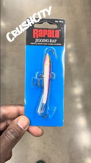 Rapala Jigging Rap - Best For Walleye, Pike, Perch, Trout, Crappie And Bass! #fishing #fyp