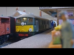 Bachmann BR Class 24 Diesel loco no.D5085 - Solo Running Session.