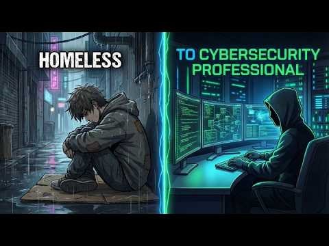 How I Got Into Cybersecurity With No Experience (From Homeless to Hired)