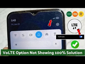 VoLTE Option Not Showing | Volte Problem Android Phone | Enable VoLTE Settings | Realme, Redmi
