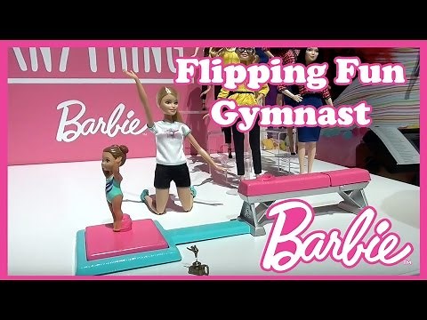 Barbie Doll Flipping Fun Gymnast