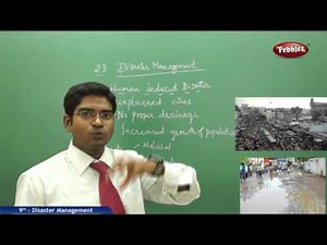 Disaster Management - Class 9th State Board Syllabus Social Studies