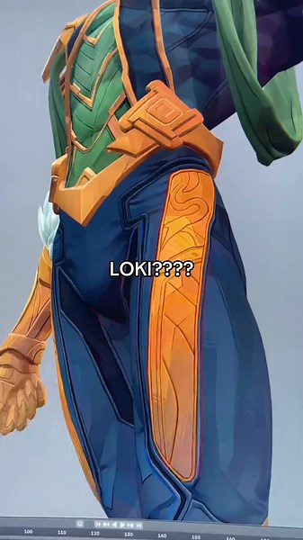 Loki Animation in Blender: A Creative Showcase