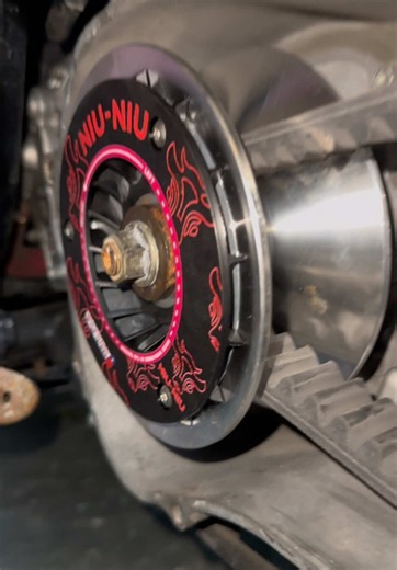 Part 2 NIU-NIU TAIWAN RACING PULLEY sa Aerox v2 192cc 🐮🚀 #seanshift #yamaha #aerox #ccph #motorcycle