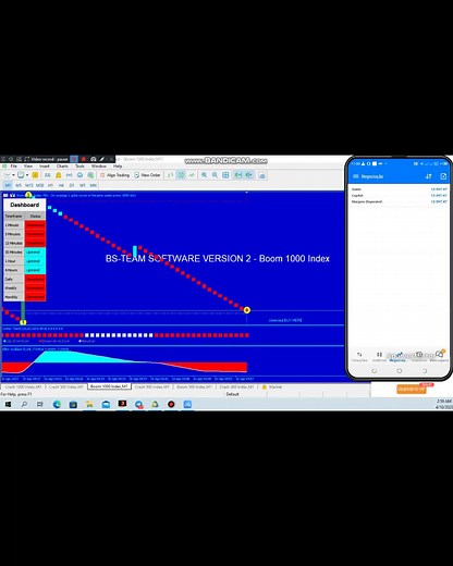 Boom 1000 scalped successfully
