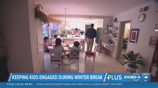How to keep children busy during winter break