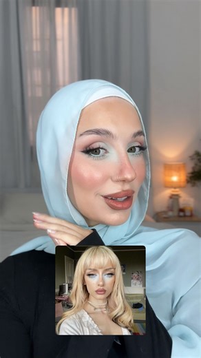 ‎ala m.b | آلاء‎ | Makeup tutorial 🩵 Trying @nadine.njeim.beauty don't forget to use discount code (ALAA) , Im in love with all the products I tried 🥹🥹... | Instagram