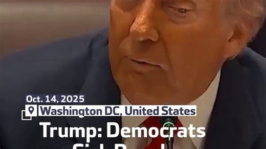 Trump: Democrats are Sick People