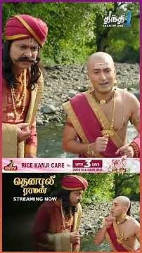 இவர் தான் மிக சிறந்த அறிவாளி போலயே #TenaliRaman | Thanthi One