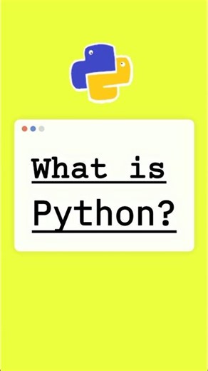 What is Python?! #python #definition #definitions #pythonprogramming #pythontutorial