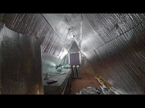 -12°F (-24°C) Insulating The Truck Camp And Heat Loss Test