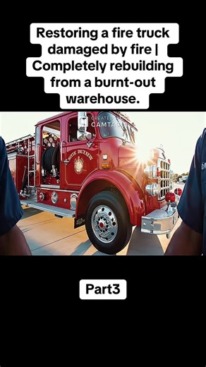 Fire Truck Restoration: Rebuilding from a Burnt Warehouse