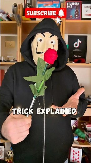 Amazing Rose Magic Trick Explained 🪄🌹 #magic #tricks #foryou