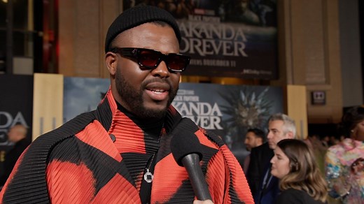 Black panther: Wakanda Forever World Premiere Winston Duke Interview