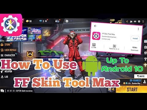 How To Use FF Skin Tool Pro Android 10