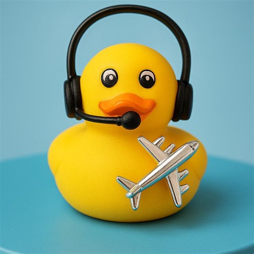 Pilot Rubber Duck: Travel Gift, Dashboard Decor - Etsy