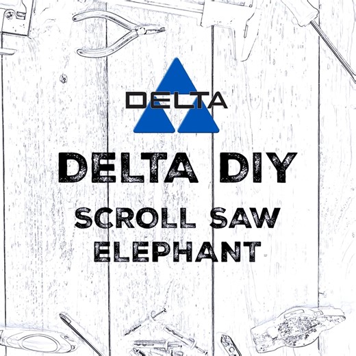 How's your week been so far #TheDeltaCrew? A little something different for our #projectoftheweek. Throwback to our awesome graphic designer Vanessa making this adorable elephant with the DELTA Scroll Saw. Maybe it'll inspire you to make your own zoo out of wood! Remember to share your woodworking projects with #deltaprojectoftheweek so that we can share your work with your fellow Delta Crew Members! #deltatools #deltamachinery #Woodworking #woodworkingproject #diy | Delta Machinery | Facebook