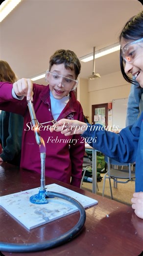 Brockhurst & Marlston House on Instagram: "A brilliant lesson in Form 2 Science today 🔬 Mr Fleming brought thermal decomposition to life with practical experiments, including burning copper sulphate, carrying out a water test, and testing for oxygen using potassium manganate. Hands-on learning, lots of excitement, and a classroom full of future scientists! 🧪 #brockmarl"