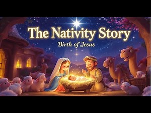 The Nativity Story ✨ Birth of Jesus Christ | AI Animated Bible Story for Kids 2025