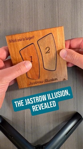 252K views · 107 reactions | The Jastrow Illusion. | Rick Lax | Facebook