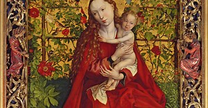 Madonna of the Rose Bower by Martin Schongauer – Art print, wall art, posters and framed art