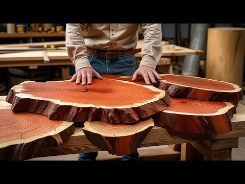 An incredible transformation: Broken wooden planks are turned into unique works of art.