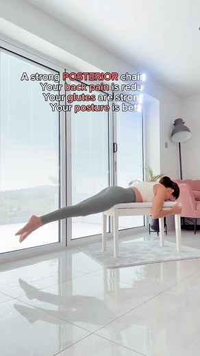 The posterior chain is made up of the muscles in the lower back, hips, and legs. These muscles are essential for moving your body because they help you stand, walk, run, and climb stairs. When you strengthen the posterior chain, you can improve your posture, reduce your risk of injury, and improve your overall mobility. Strong muscles in the posterior chain can help you maintain good balance and stability while you move around, which is especially important as you age. Another benefit of strengt