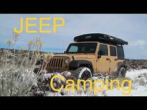 Winter Jeep Camping - Exploring the Oregon Desert by Jeep