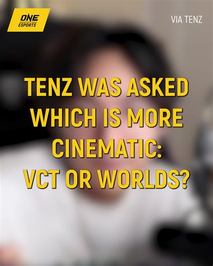 Best Esports Event: Worlds or VCT? TenZ's Cinematic Pick!