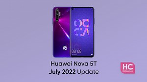 Huawei Nova 5T finally gets July 2022 EMUI 12 update
