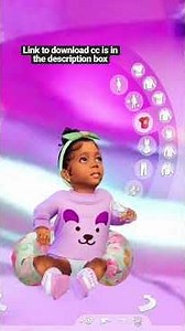 The Sims 4 Infants Clothes cc + link