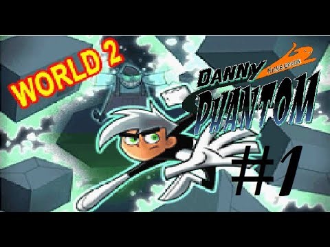 Danny Phantom Urban Jungle (DS) Walkthrough Part 1 World 1 and 2