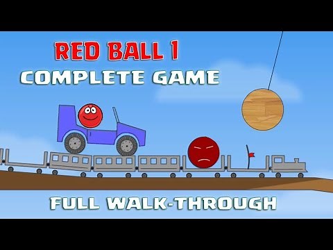 Red Ball 1! ~ Complete Game Walkthrough! - HD