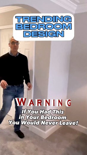 TOP BEDROOM DESIGN HACK.🤫 #homeimprovement #design #hack #interiordesign #reels | Interior Trend Inc.