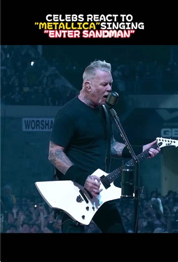 Enter Sandman Reactions: Celebrities React to Metallica Live