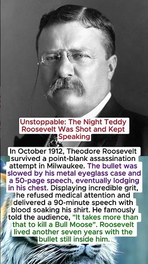 Unstoppable: The Night Teddy Roosevelt Was Shot and Kept Speaking