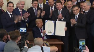 13K views · 277 reactions | Trump signs new cryptocurrency bill into law #Trump #crypto | AP | Facebook