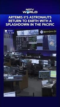 Artemis II Astronauts Return to Earth, Historic Pacific Splashdown After Lunar Mission