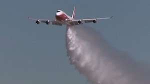 71K views · 1K reactions | Meet the world's largest firefighting plane, currently fighting the California wildfires. | Vocativ | Facebook