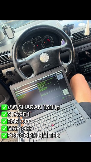VW Sharan 131HP Stage 1 Chip Tuning and Modifications