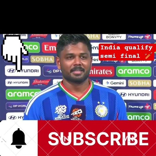 “I tried to understand the wicket at the start. And india won semi final 🏏💕