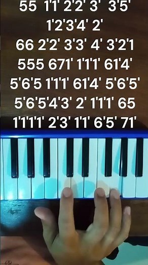 not angka pianika garuda pancaasila #pianikacover #notangkapianika #pianotutorial